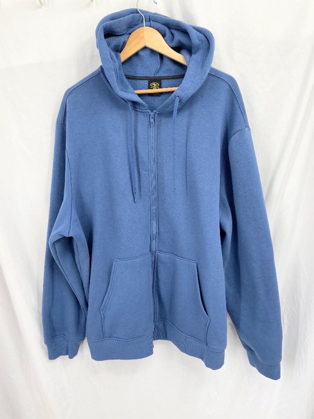 Athletic Works Blue Zipper Long Sleeve Hoodie